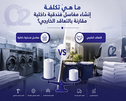 إنشاء مغاسل فندقية: التأسيس الداخلي أم الشريك الخارجي؟